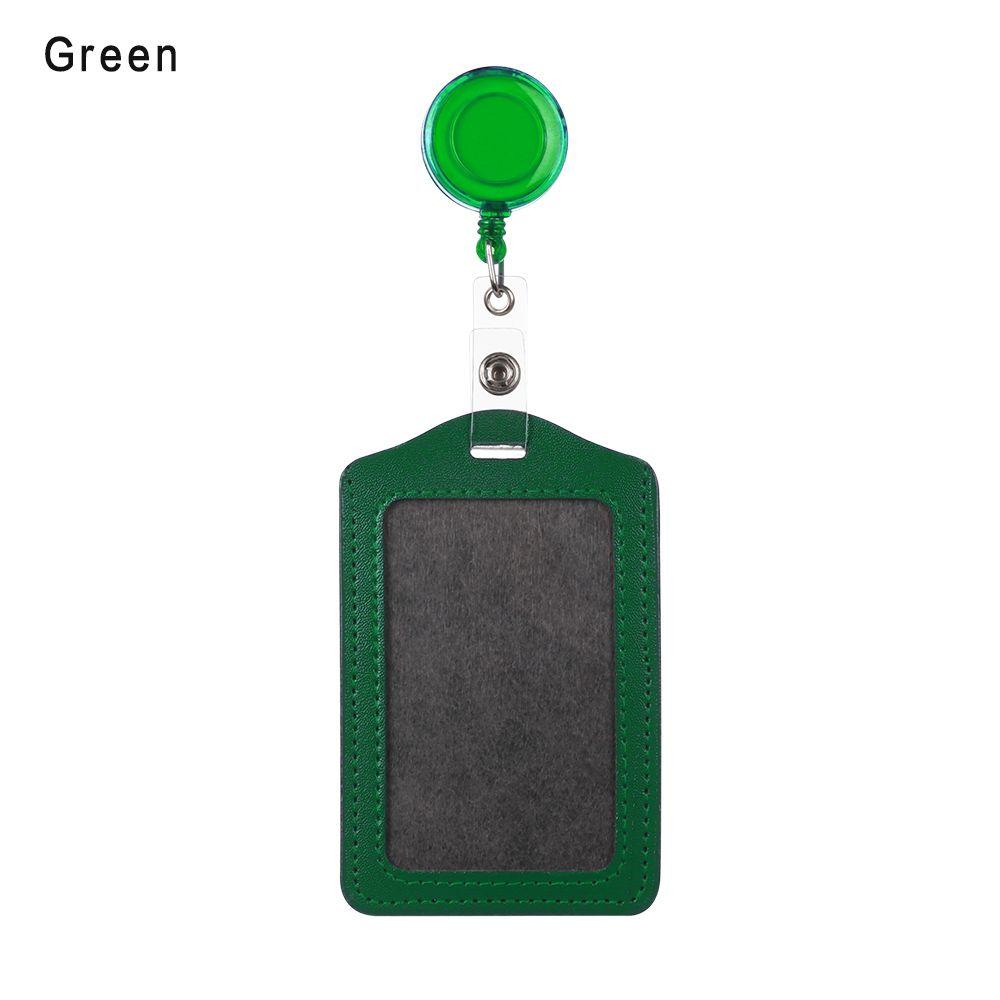 Держатель для ID-карты без молнии, чехол для бейджа с выдвижной катушкой, оптом, прозрачная защитная оболочка, бирка безопасности для работника, офисная принадлежность
