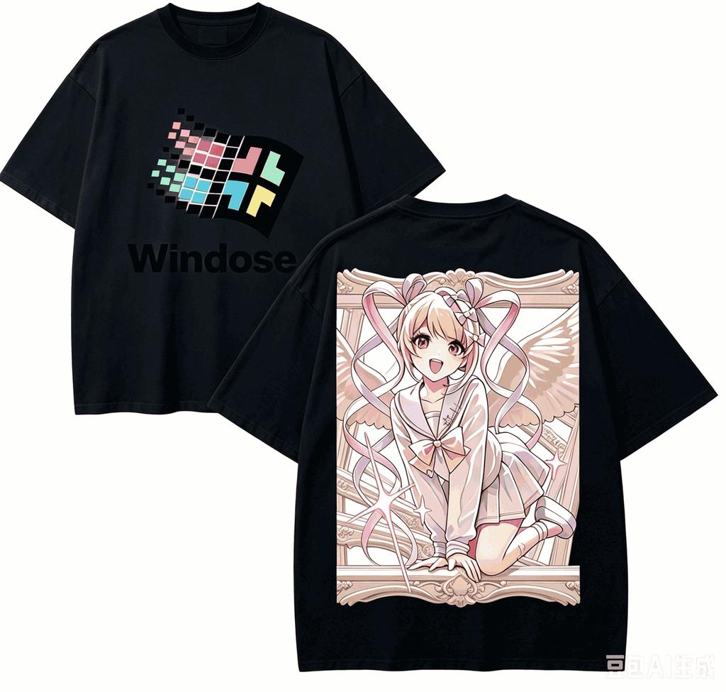 Needy Streamer Overload Anime Lover T-shirt Harajuku Cotton New Model High Street Retro Fashion Oversized Unisex high quality