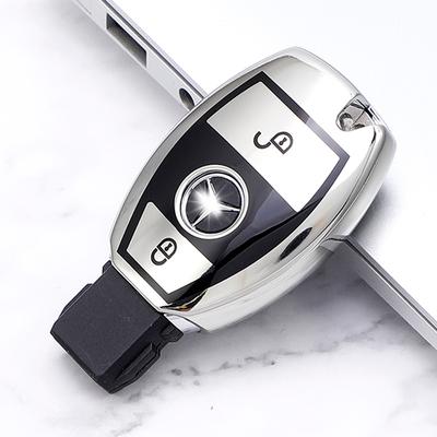 Чехол для ключей из ТПУ для Mercedes Benz ABCE GL S GLA GLK CLS Class AMG W204 W205 W212 W463 W176, держатель дистанционного ключа