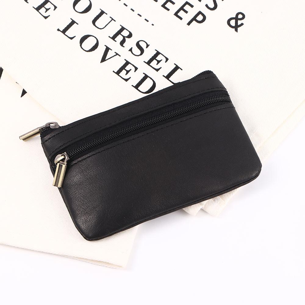 Mini Retro Crazy Horse Leather Storage Bag Lady Money Bag Coin Purse Zero Purse Clutch Bag Wallet