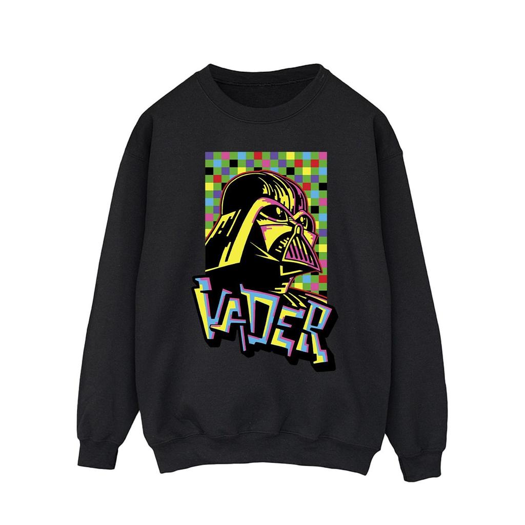 Star Wars Mens Vader Graffiti Pop Art Sweatshirt