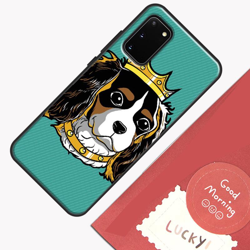 Cavalier King Charles Spaniel Dog Phone Case For Samsung Galaxy S26 S25 Ultra S20 S21 S22 S23 S24 S10 Plus S25 FE Cover Shell