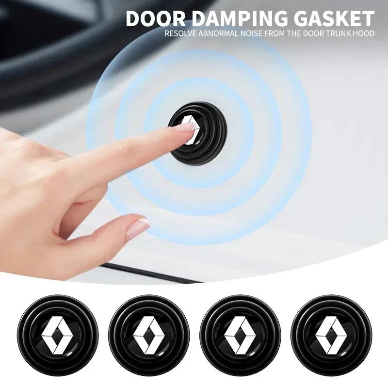Car Anti-shock Protection Soundproof Silent Buffer Stickers Accessories For Renault DACIA Logan Scenic Loguna Kadjar Twingo ZZ12