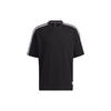 Mh Loose Tee With Three Stripes Men Tops Black GN0813