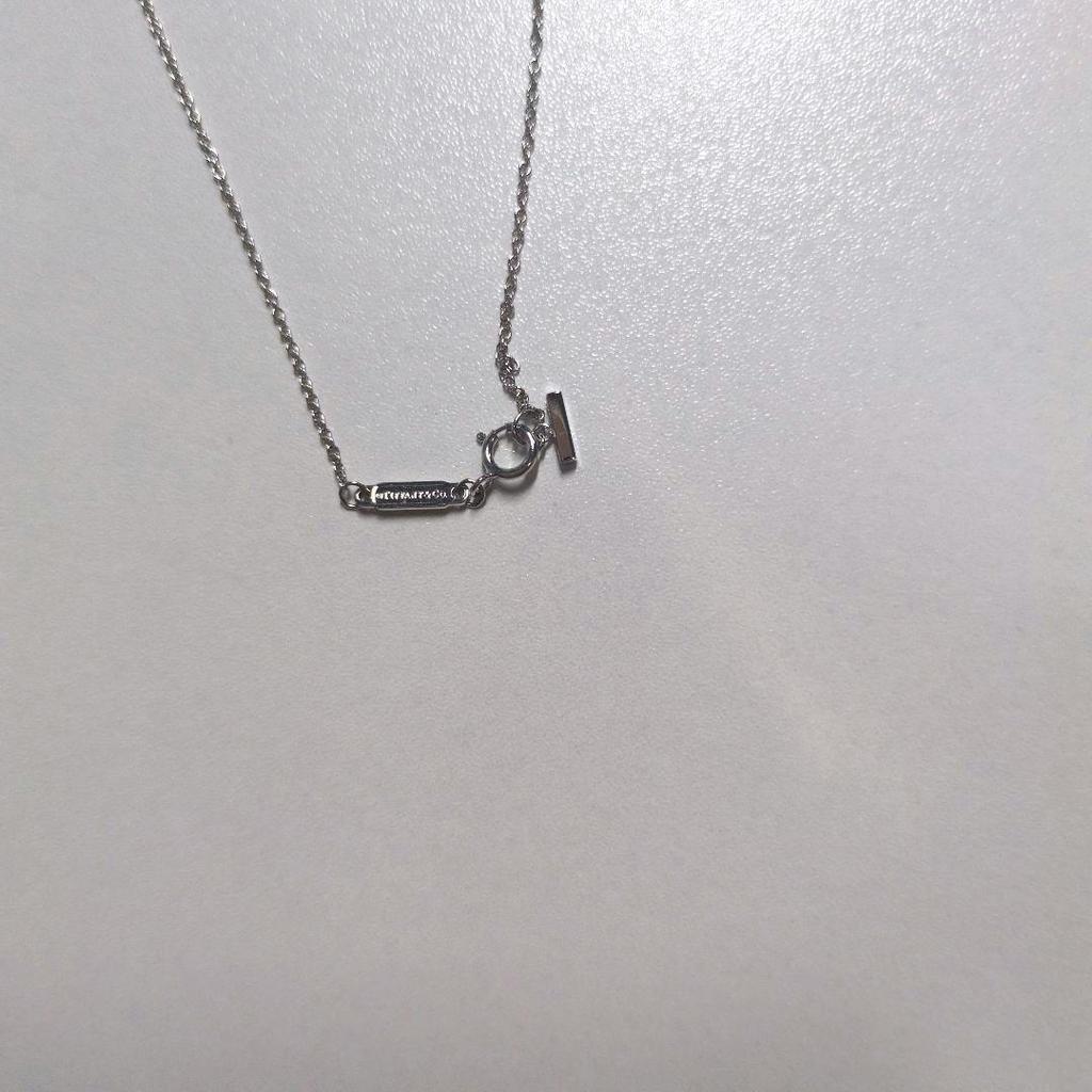 Used Unused item: Tiffany T Smile Pink Sapphire Au750