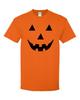 Halloween T Shirt Pumpkin Face Jack O Lantern Spooky Funny Tee