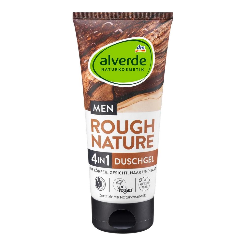 Alverde Men Rough Nature Гель для душа 3-в-1 200 мл