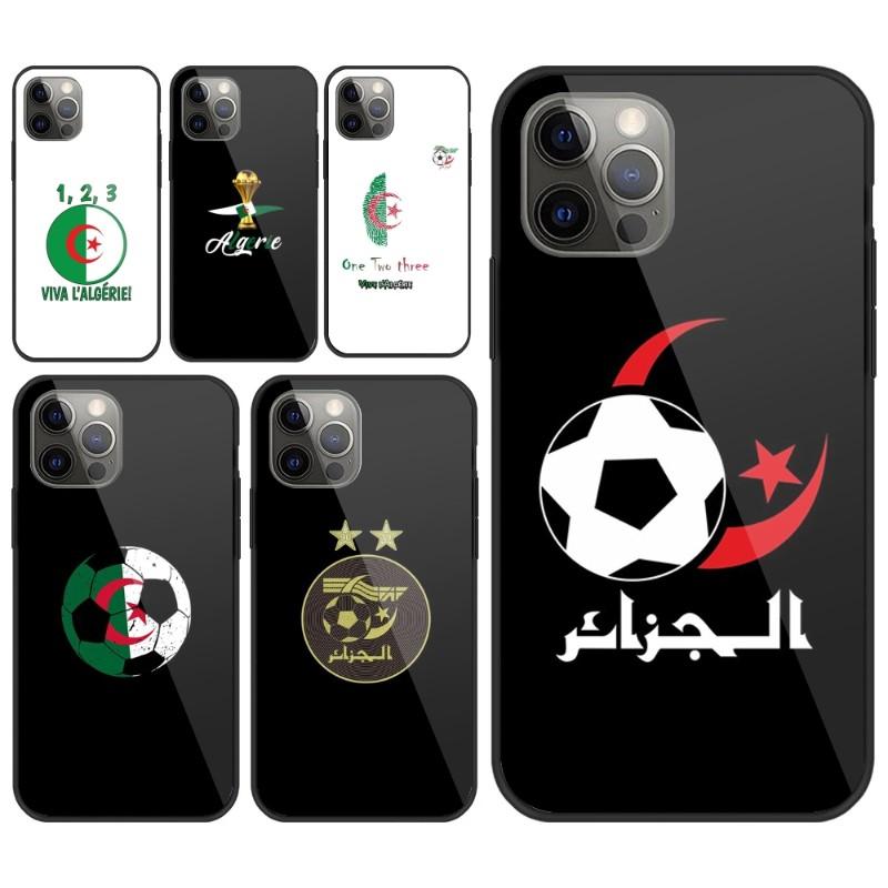 Чехол для телефона FAF Albania DZ для iPhone 13 12 11 XS X 8 7 6 Plus Mini Pro Max SE, черный, из поликарбоната, TPU, из стекла