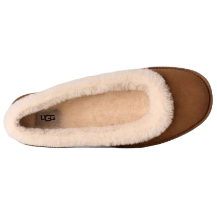 (WMNS) UGG Zora Ballet Flat 'Chestnut' Women's 1178111-CHE