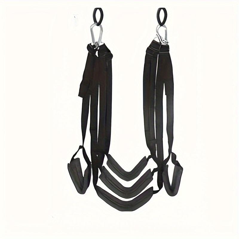 1 шт. БДСМ секс качели красные качели с пятью ремнями секс игрушки для мужчин и женщин, Sm комплект бондаж раздельные ремни для ног