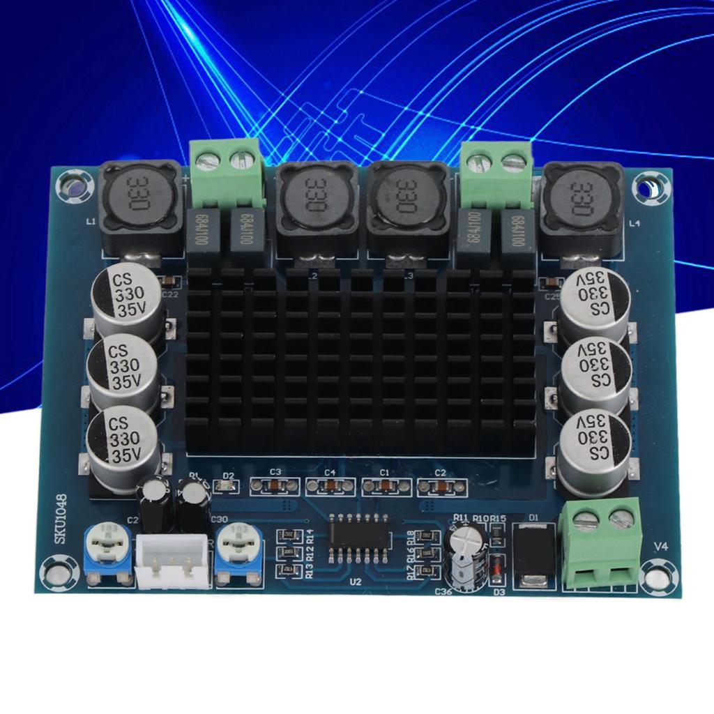 Power Amplifier Board Digital 2 Channel Electronic Module TPA3116D2 DC12x26V 120W XH‑M543