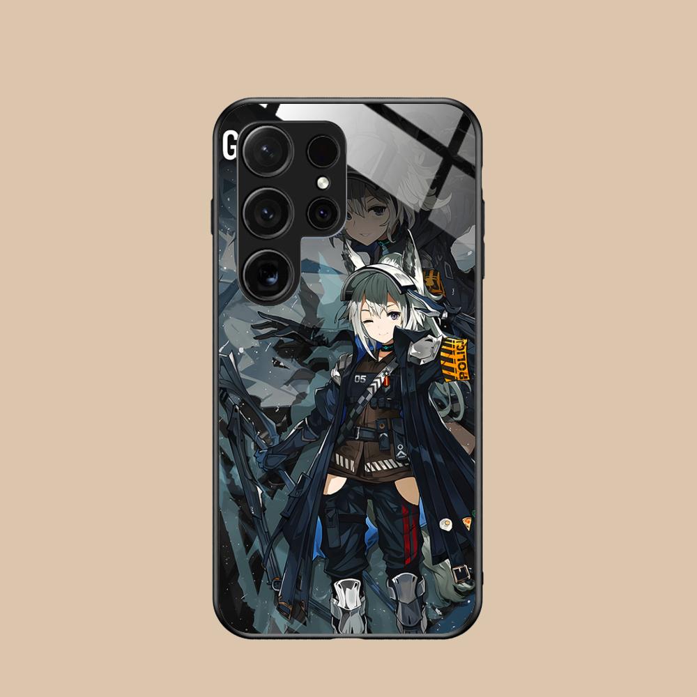 Чехол для мобильного телефона Arknights Grani Glass для Samsung Galaxy A56 55 54 53 52 51 36 35 34 23 16 15 5G Цветная обложка