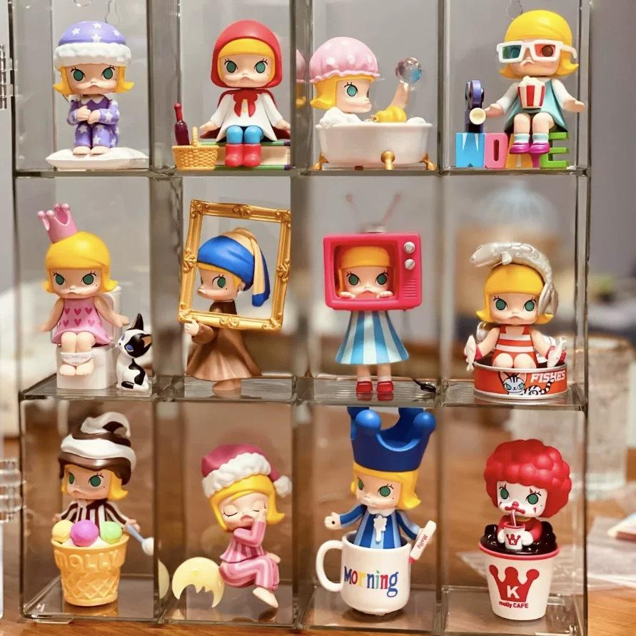 Molly My Childhood Blind Box Figure Toy Car Ornament Souvenir