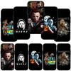 For iPhone 16 15 X XR Samsung Galaxy S24 S23 A16 Xiaomi Redmi Note 13 12 11 Pro Max 9 14 Plus Huawei OPPO Halloween Curse Of Michael Myers Phone Case