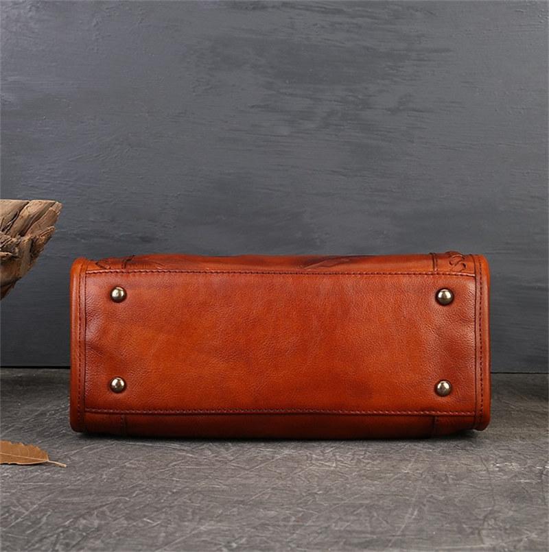 Женские сумки из натуральной кожи с тиснением перьев, винтажный дизайн, модные сумки на плечо для женщин, сумка через плечо GZW