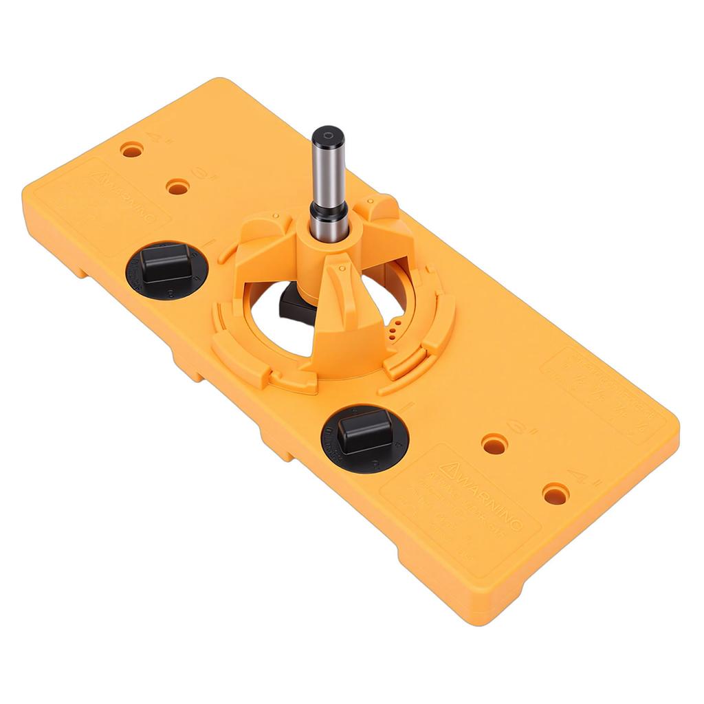 Hinge Drilling Jig Woodworking 35mm Hole Guide Kitchen Cabinet Doors Hinge Woodworking Tools Yellow