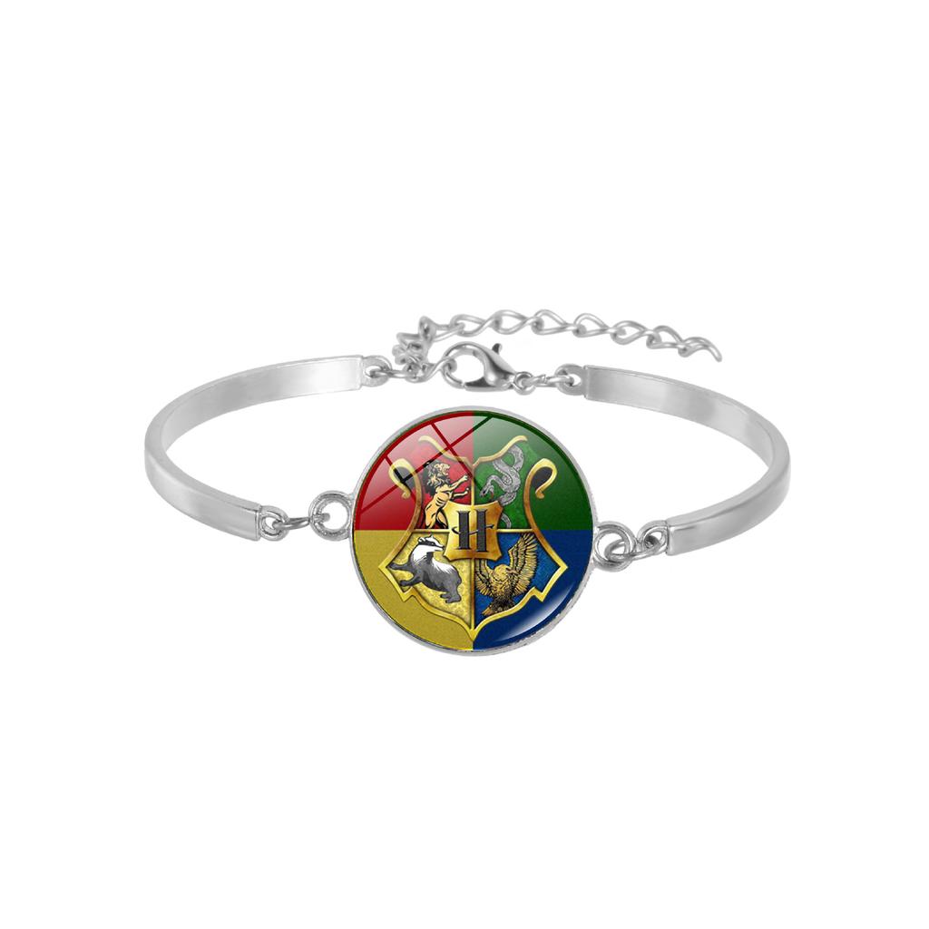 Браслет Harry Potter Слизерин Змея Значок Песочные Часы Сплав, Украшение Хогвартс
