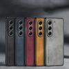 Чехол для Tecno Camon 40 Pro 5G/CM7 / Camon 40 Pro 4G/CM6 / 40 4G/CM5, кожа PU, защитный от ударов, твердая задняя крышка, бампер из ТПУ