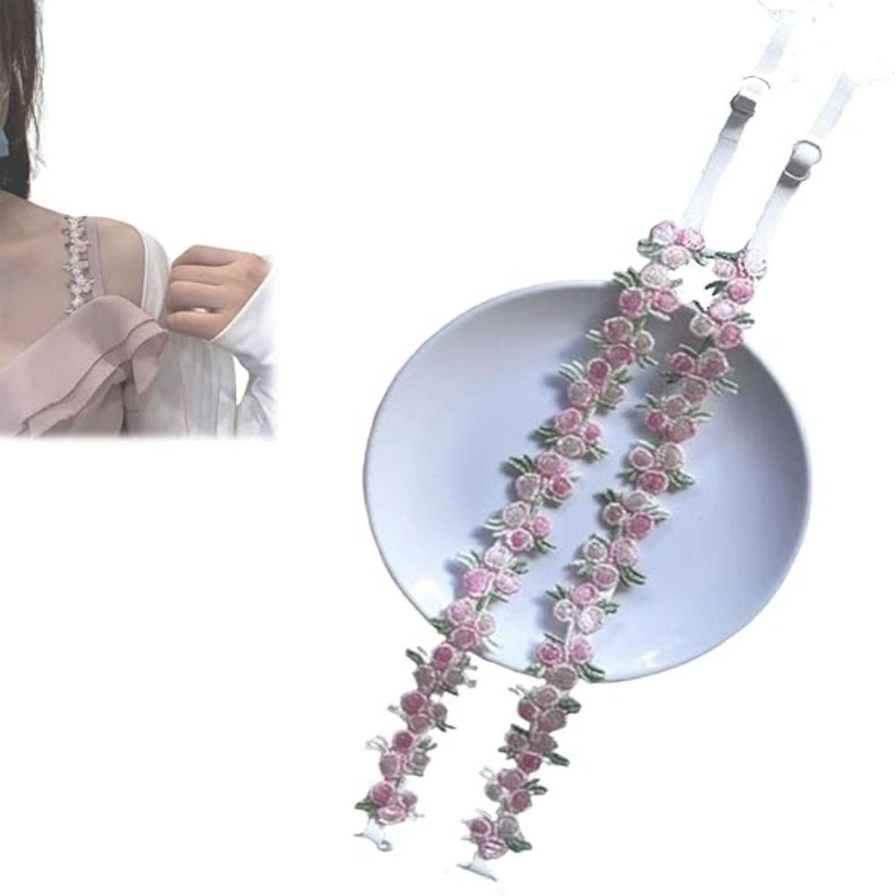 Lace Floral Bra Straps Removable Bra Straps Replacement Creative Gift Shoulder Straps