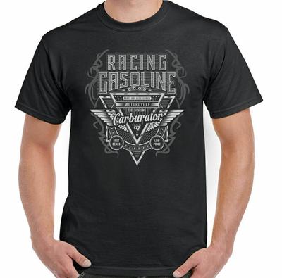 26 Racing Gasoline Mens Biker T-Shirt Motorbike Motorcycle Bike Indian Unisex T-Shirt