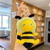 Мягкий Хлопковый Плюшевый Брелок в Виде Пчелы, Плюшевая Игрушка в Форме Маленькой Пчелы, Брелок с Пчелой, Детский Подарок