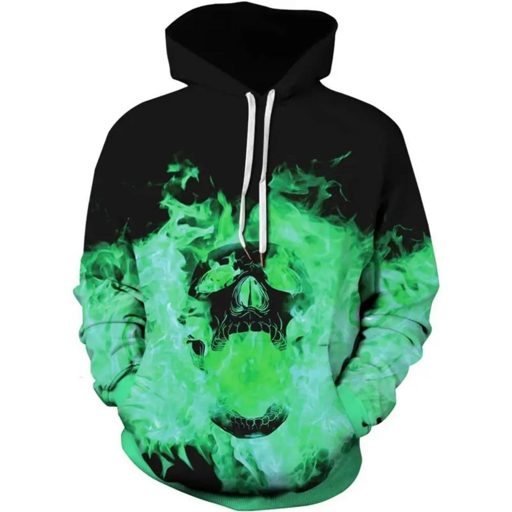 Spring Autumn Fashion Animal Men's Hoodie 3D Print Sweatshirt Hoodie Street Casual Sweatshirt Men's Oversized Unisex Clothing