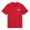 Game Mass Effect N7 Graphic Pure Cotton Tshirt 2026 Summer New Popular Unisexs Unisexs Y2k Fashion Casual Shirt Streetwear