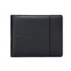 New Fashion Genuine Leather Men's Wallet Slim 2-Fold Wallet Handmade Genuine Soft Leather Multi-Functional Anti-Theft Men's Wallet with Coin Pocket