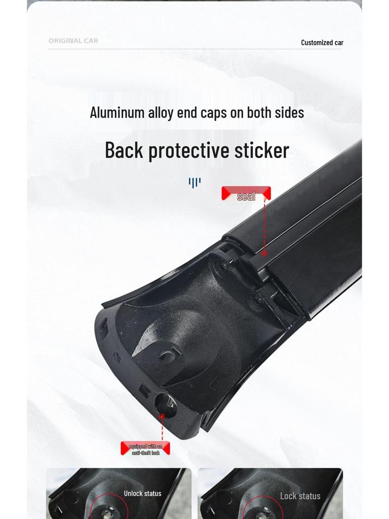 Ideal L7/L8/L9 Roof Rack Extension Luggage Box Accessories for Car