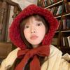 Thickened Ear Protective Hat Balaclava Women Lei Feng Hat Cute Winter Plush Beanies  Student