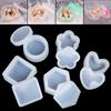 Flower Shaped Hand Made Tools Crystal Glue Silicone Casting Mould Storage Box Molds Epoxy Resin