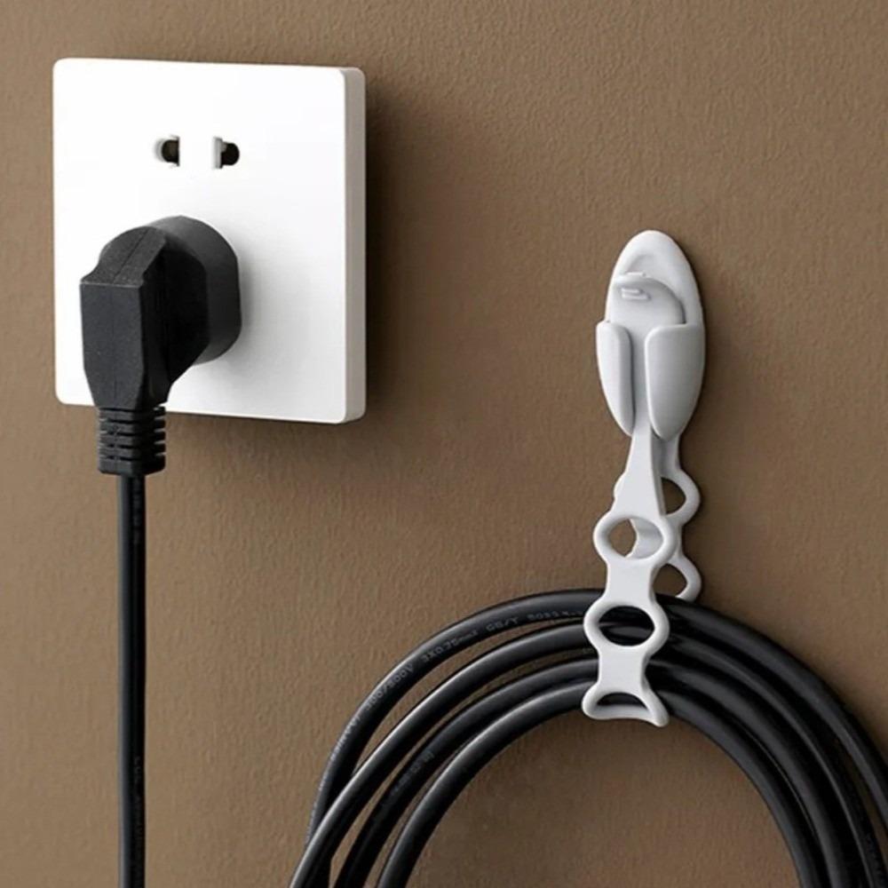 Traceless Silicone Cable Organizer Wall-Mounted Cord Wrapper Cable Wire Organizer Air Fryer