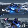 Tecnock Radio Controlled Car for Kids USB Direct Rechargeable Stunt Car 360 Degree Rotation Driving Radio Controlled 4WD 4WD RC Car Toy Car Boys