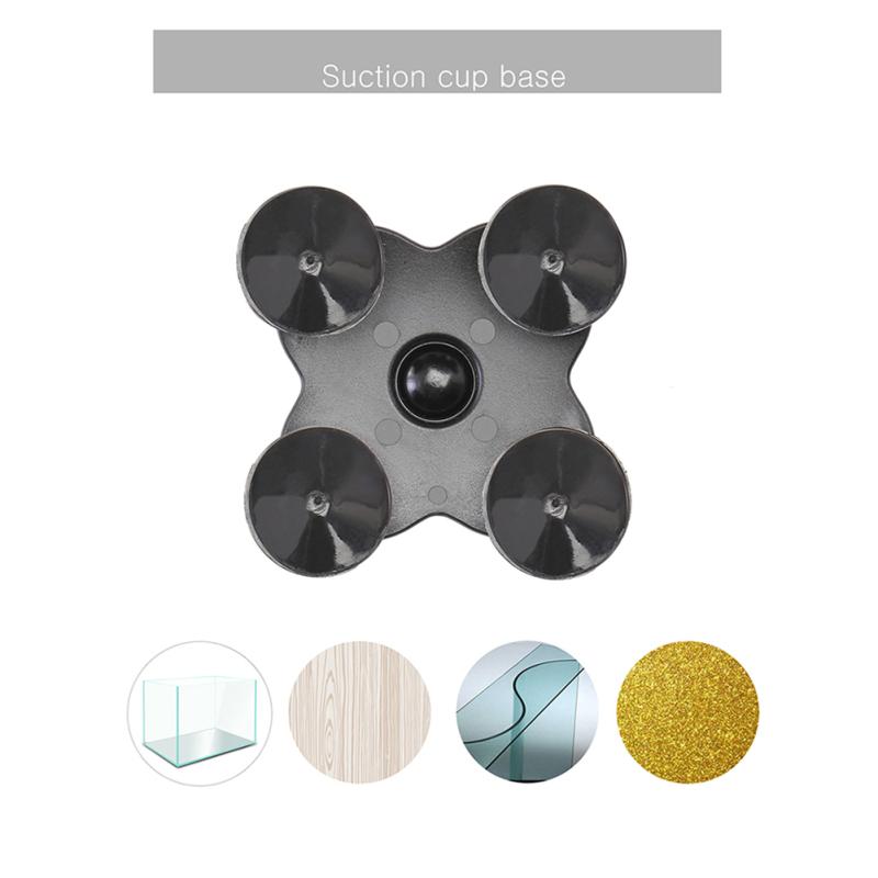 Waterproof Fishbowl  Light Aquarium Diving Spotlight With Suction Cup Remote Control 360 Degrees