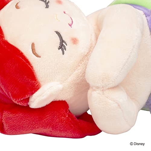 Подушка для тела MORIPiLO Ариэль, Подушка для сна Disney (S), приблизительно. 30 см, Гипоаллергенная Микроткань, Большая Плюшевая Игрушка, Зеленый, Disney, Morishita Pillows