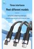 Multi-Purpose Magnetic Charging Watch with Retractable Mobile Phone Data Cable - Perfect for Creative Gifts
