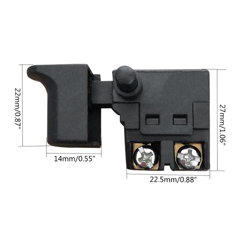 Speed Regulating Switch 250V Trigger Button Switch For Electric Drill Electric Planer Circular Saw Power Tool Accessories