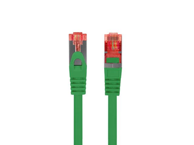 Patchcord Lanberg S/FTP kat.6 0,5m LSZH CU fluke passed zielony