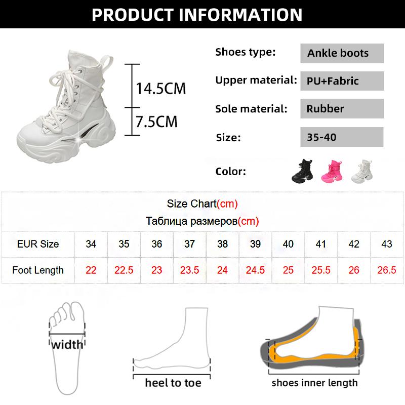 Модные панк-ботинки на толстой платформе для мотоциклистов, женские модные армейские ботинки с толстой подошвой, женские 2024, осень-зима, белые ботильоны на щиколотку, женские