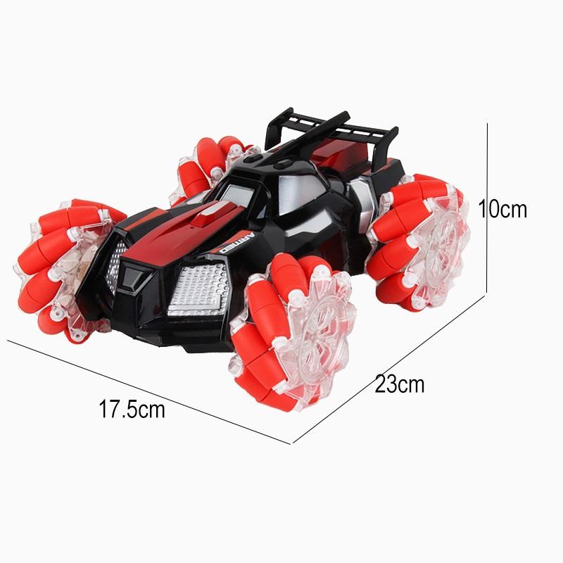 Радиоуправляемая трюковая машина 4WD с вращением на 360° и светодиодной подсветкой, RC игрушка для детей, мальчиков, для игры в помещении и на улице