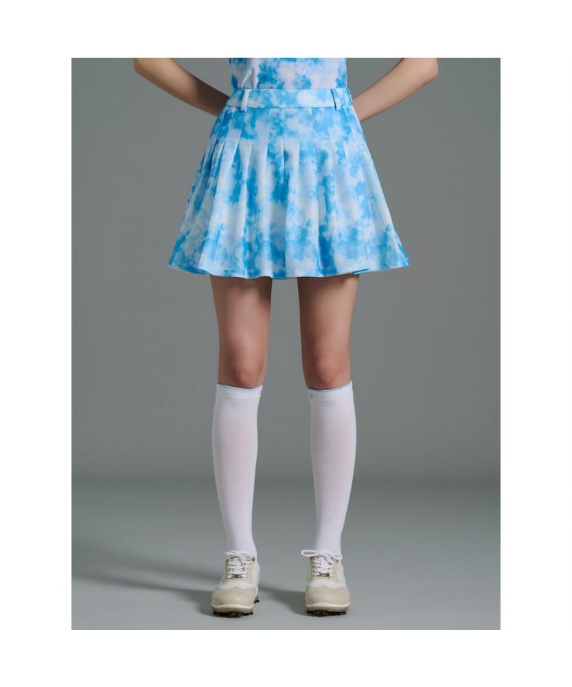 BEANPOLE GOLF [B_Under] Women'S Cloudy Pattern Flare Culottes - Sky Blue