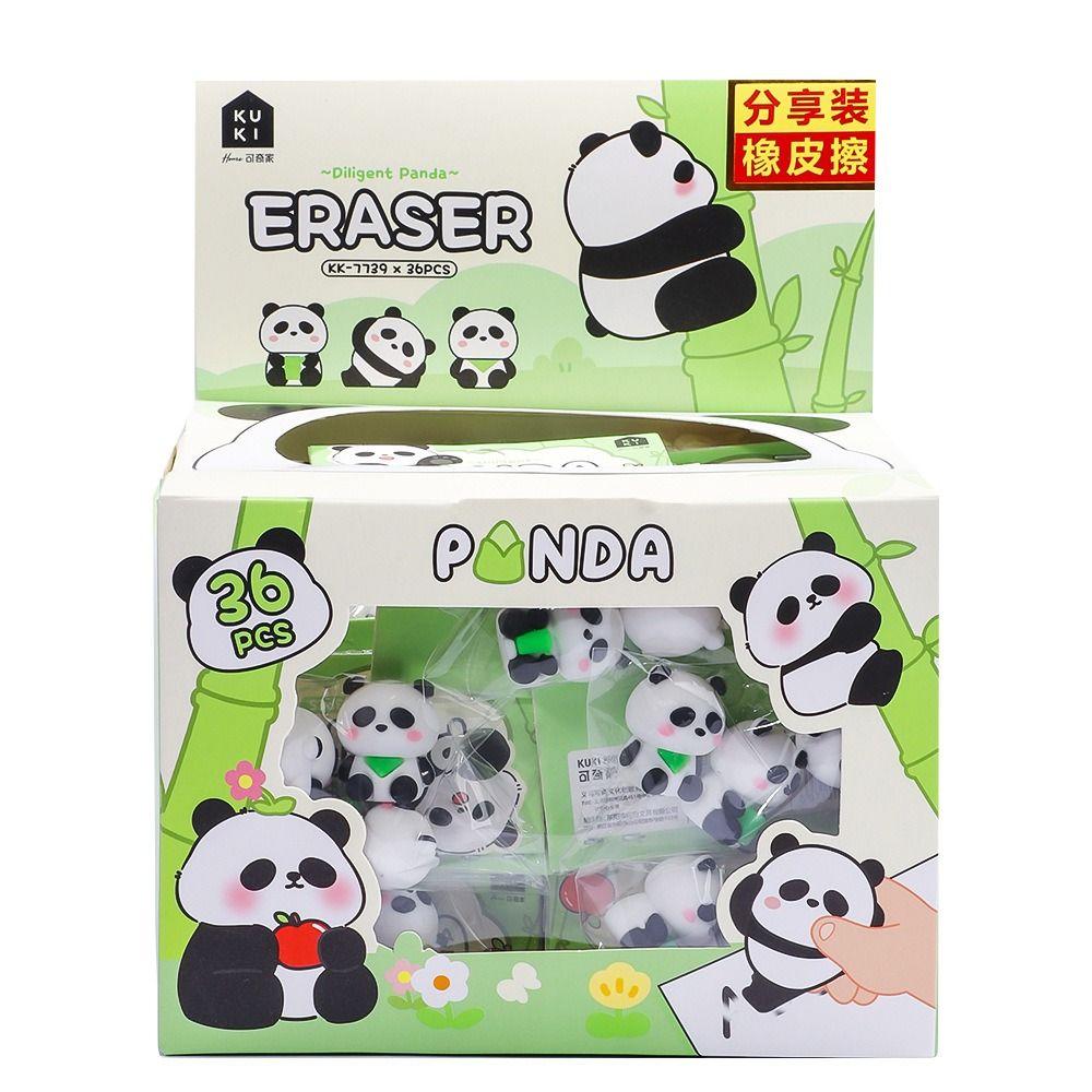 Cheese Bear Panda Fast Food 3D Shape Eraser Pencil Wiping Eraser  Correction Supplies