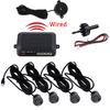 4 Car Parking Sensor Kit Buzzer 22mm Reverse Backup Radar Sound Alert Indicator Probe System 12V for BMW E39 Ford Focus 2 Opel