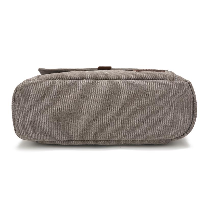 Мужская холщовая сумка через плечо Многофункциональная легкая наплечная сумка