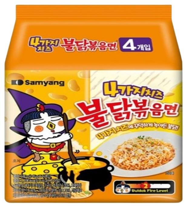 Samyang Булдак Куриный Жареный Сырный Рамен Корейский Рамен