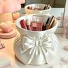 Creative Bow Pen Holder 3D Printed Makeup Brush Storage Case Desktop Organizer  Vanity Organizer