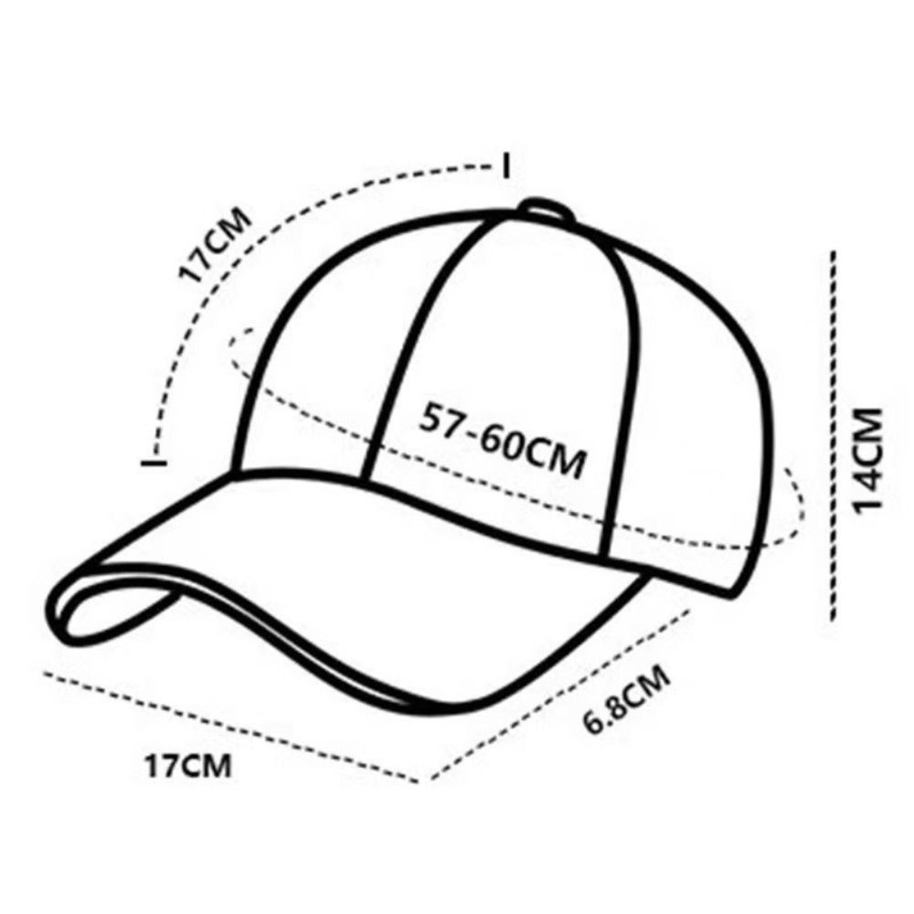 Breathable Embroidered Baseball Cap Soft Cotton Curved Brim Hat New Sports Sun Hat  Daily Travel