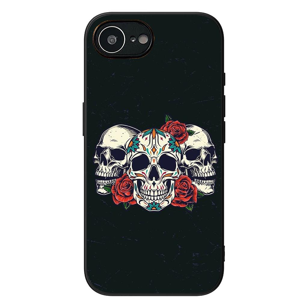 Little Ghost with Halloweens Pumpkin Skull Phone Case for Samsung Galaxy S22 S21 S20 FE Ultra Plus A35 A36 A37 A33 A34 A04 A71