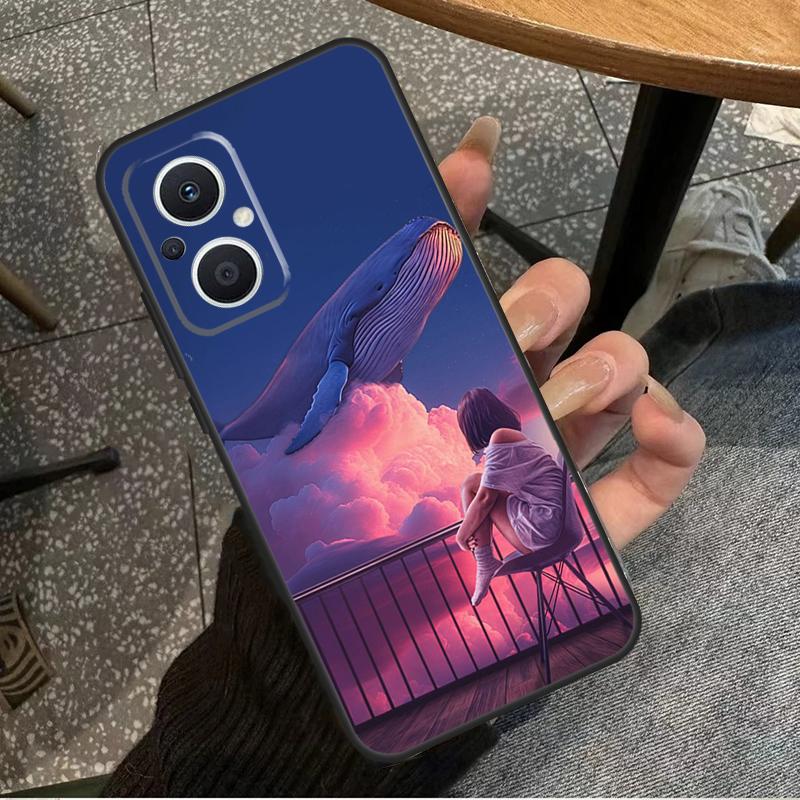 Чехол Flying Whale Magical для OPPO Reno 11F 12F 13F 14F 8T 10 11 12 13 14 Pro 8 7 Lite OPPO Find X8 X6 X5 X9 Pro