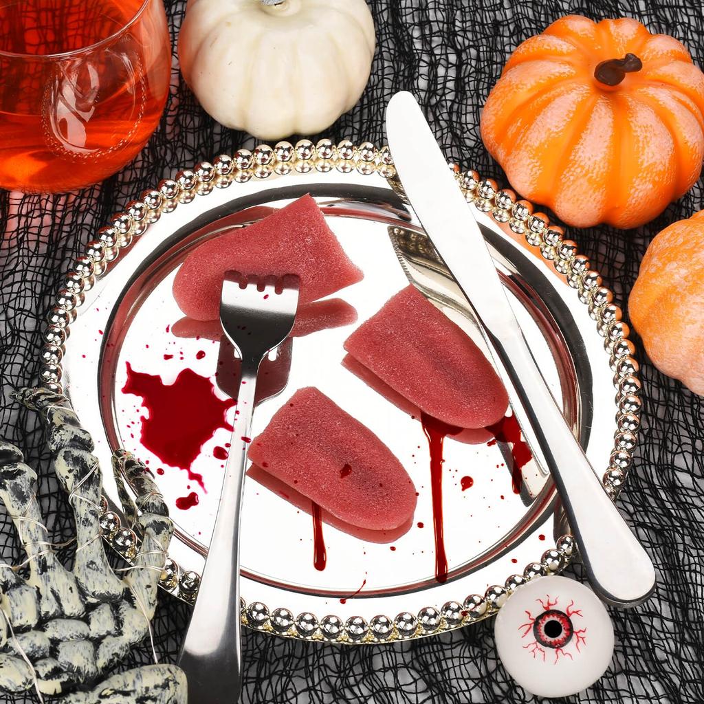 Halloween Silicone Fake Tongue Prank Prop Halloween Harmless Magic Trick Joke Horrible Stretchable Tongue Toys Party